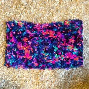 3 for $30 ⚡️ VS Pink Bralette Bandeau Top - Neon - sz M EUC